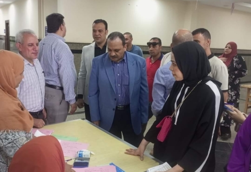 Dr. Tamer Samir inspects Aptitude Tests at Faculties of Applied Arts and Physical Education