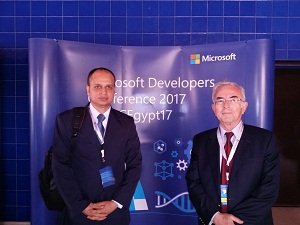 مشاركة جامعة بنها في مؤتمر مايكروسوفت لمطوري البرمجيات 2017 بالجامعة الأمريكية