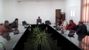 إجتماع أ.د / ناصر الجيزاوى مع الوافدين‏