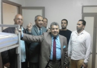 رئيس جامعة بنها يتفقد المدينة الجامعية بطوخ ليلاً للتأكد من إستعدادها لإستقبال الطلاب