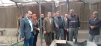 نائب رئيس جامعة بنها لشئون خدمة المجتمع وتنمية البيئة يتفقد الوحدات الإنتاجية بكلية الزراعة بمشتهر