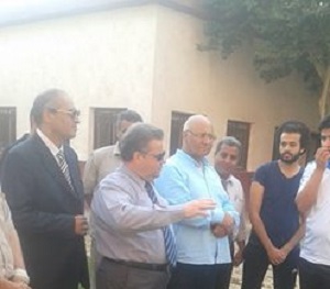 رئيس جامعة بنها يتفقد المدن الجامعية بمشتهر ويهنئ الطلاب بذكرى إحتفالات أكتوبر